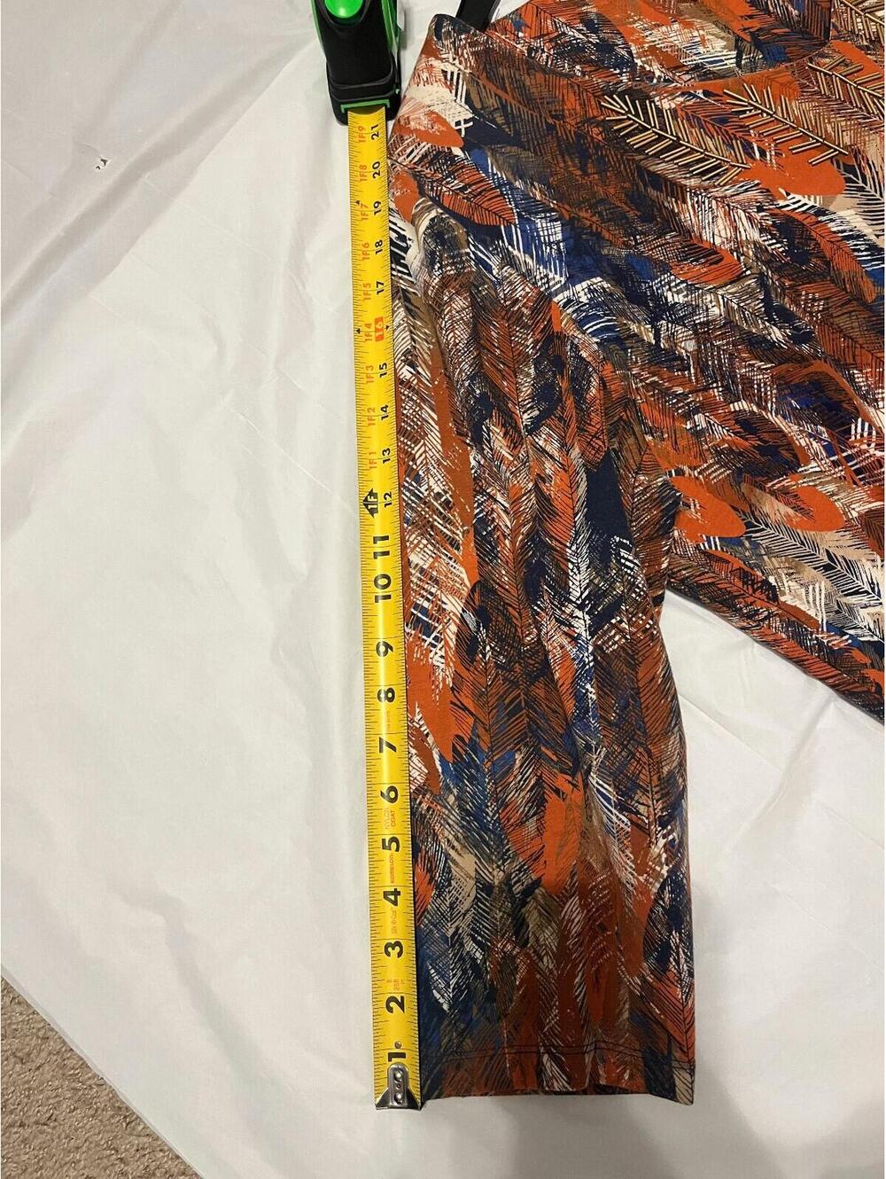 Lot of 2 Ruby Rd. Size 1X Women's Blouse  Feather & Stripe Print Top NWT Size 1X - Picture 15 of 15
